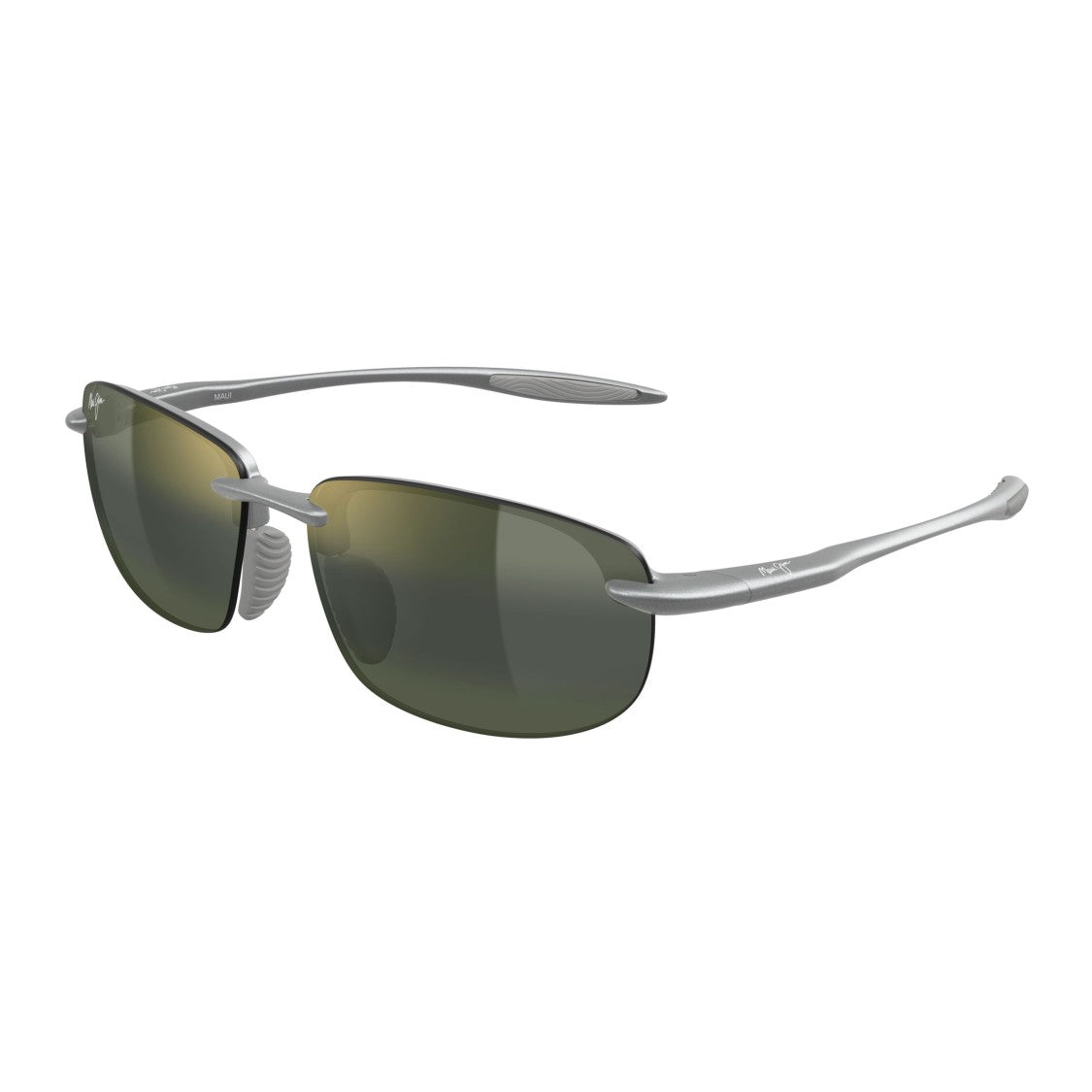 Maui Jim Hookipa Ultra Af Rimless Sunglasses With Rectangular Lenses