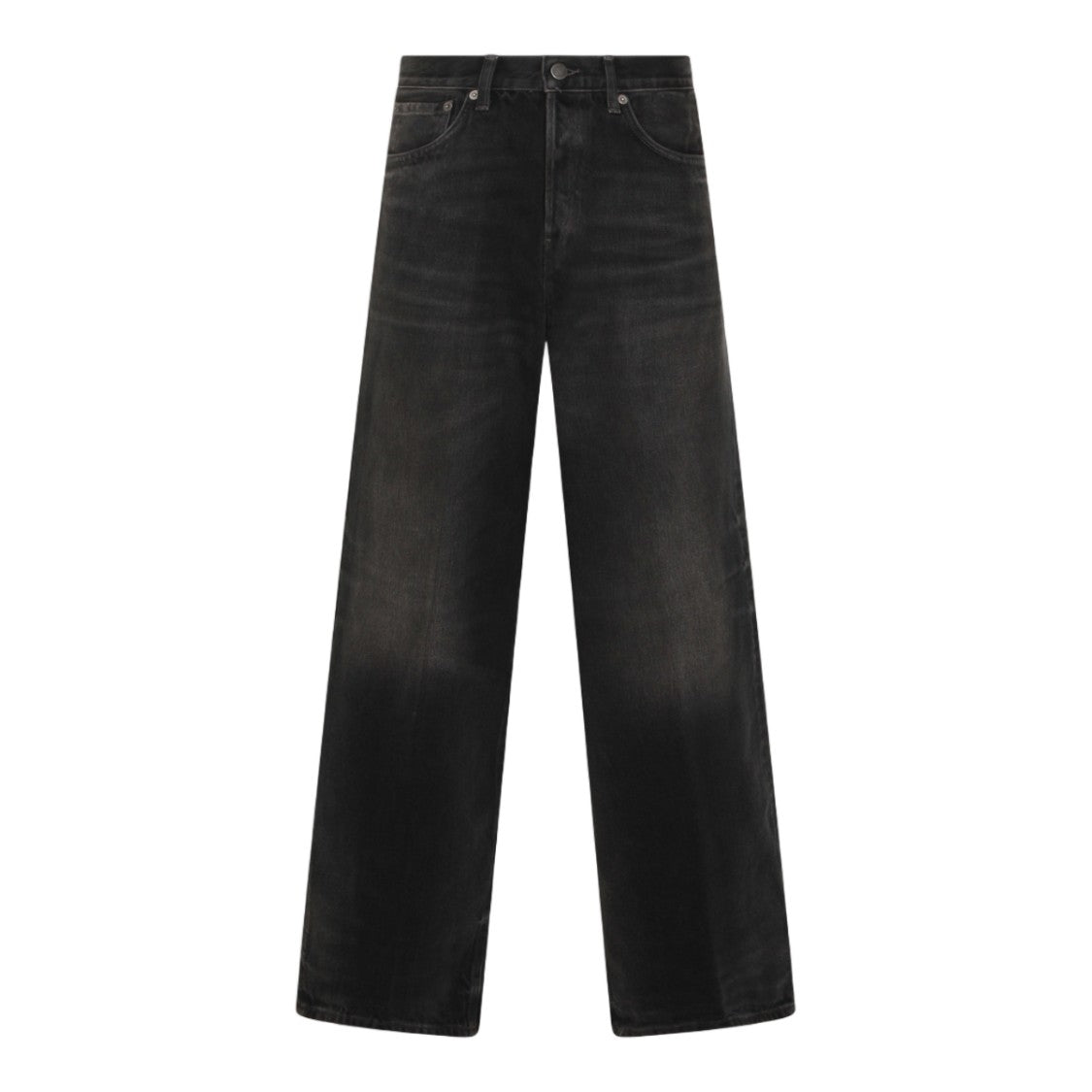 Haikure High-Waisted Wide-Leg Jeans With Classic Five-Pocket Styling