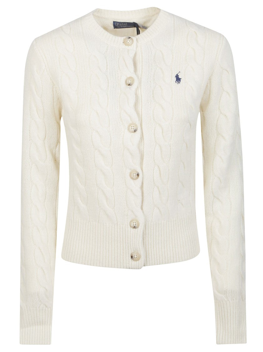 Polo Ralph Lauren Wool-Blend Long-Sleeve Cardigan