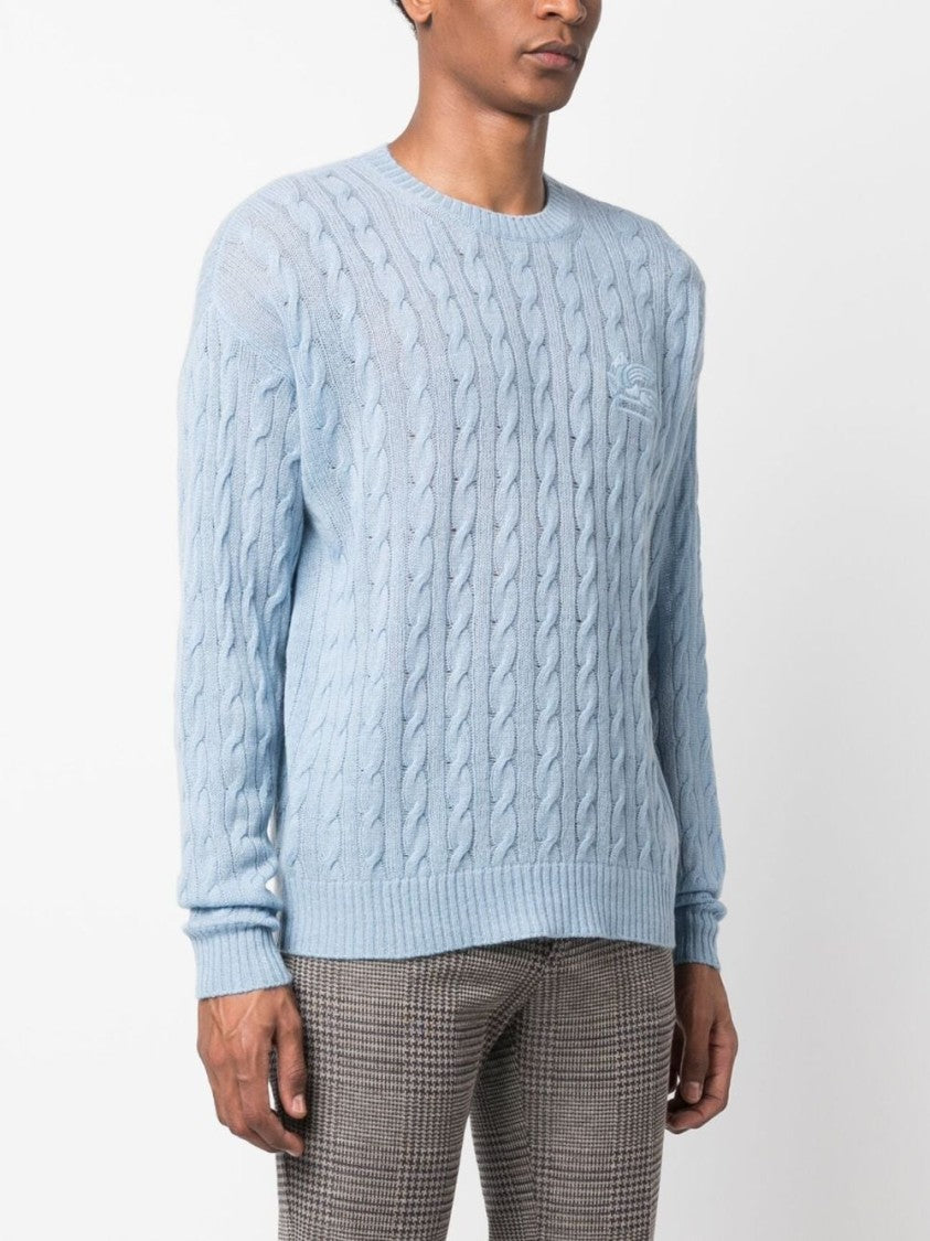 Etro Cable-Knit Cashmere Jumper