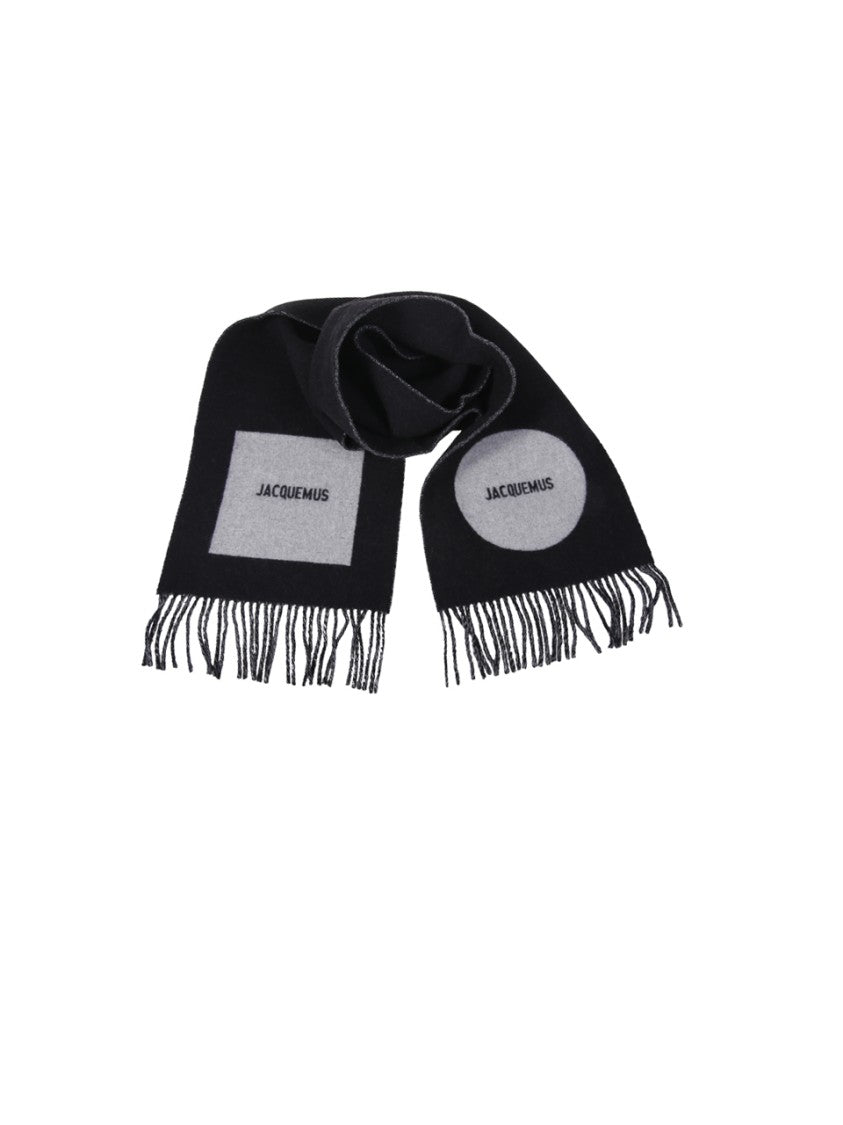 Jacquemus L Echarpe Rond Carre Scarf