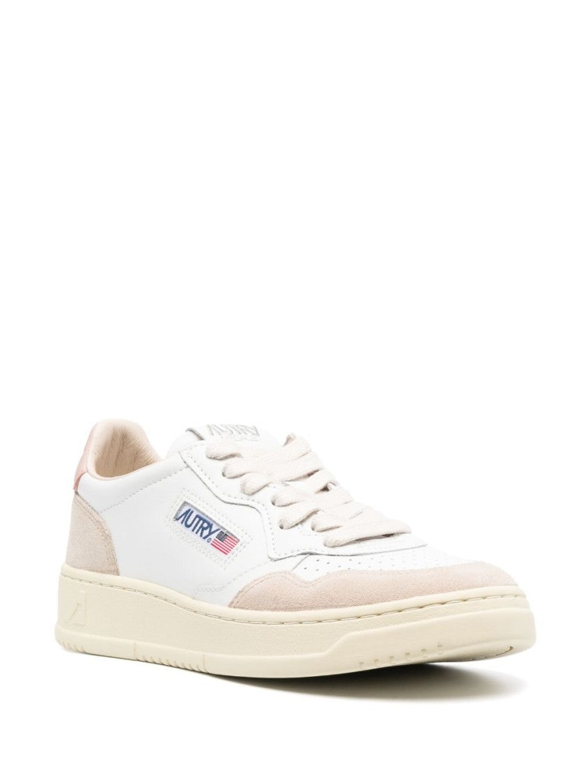 Autry Medalist Low-Top Sneakers With Matte Finish