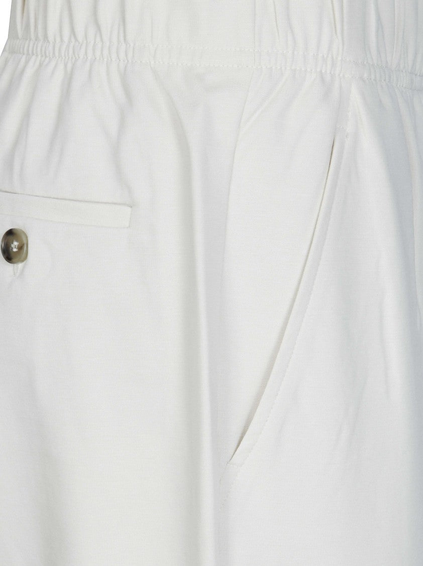 Max Mara Wkdelfo Elastic-Waist Cigarette Pants