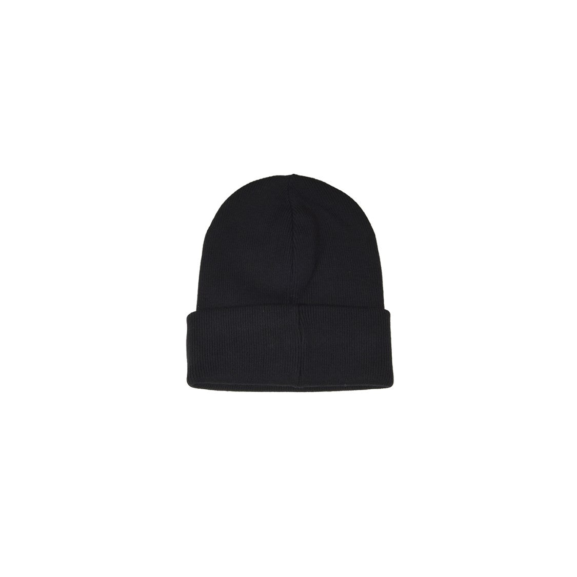 Dsquared2 Black Wool Hat With Logo Patch