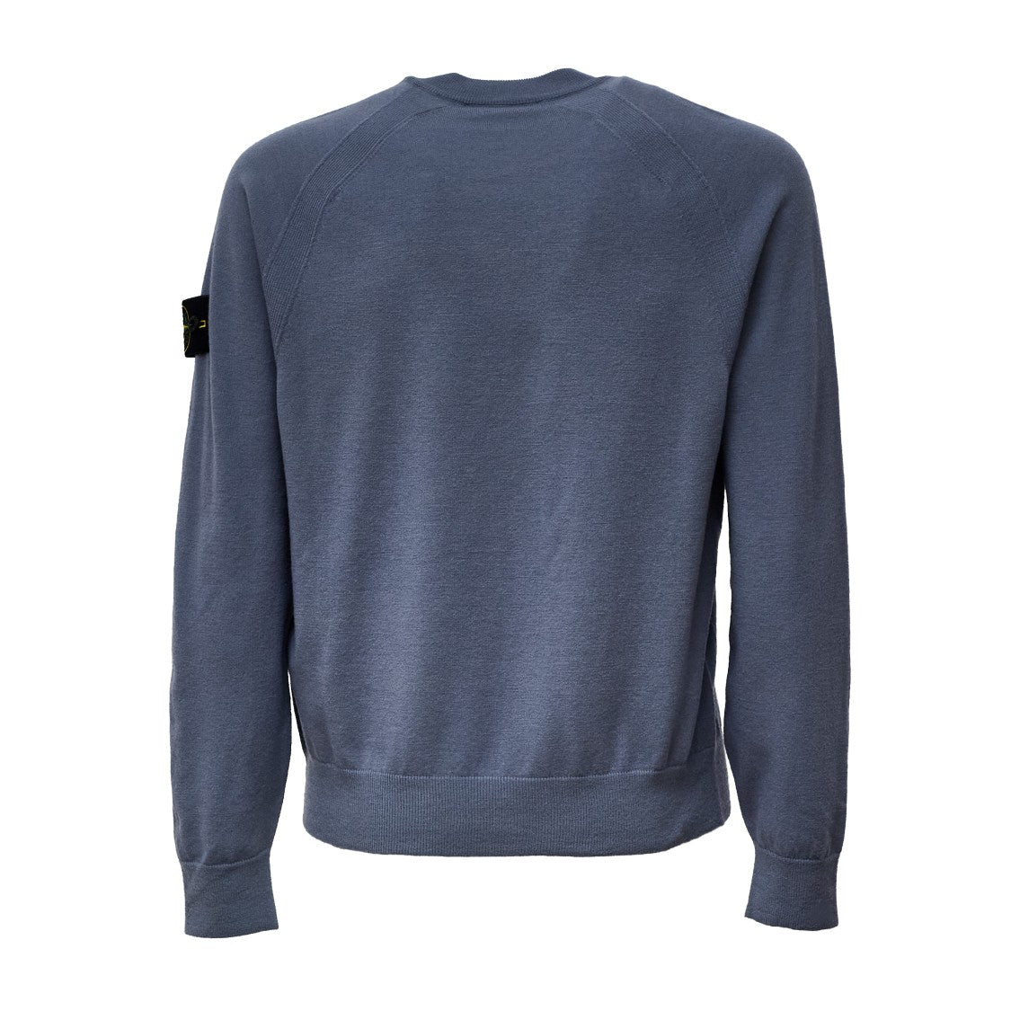 Stone Island Triangular Insert Ribbed Knit Sweater
