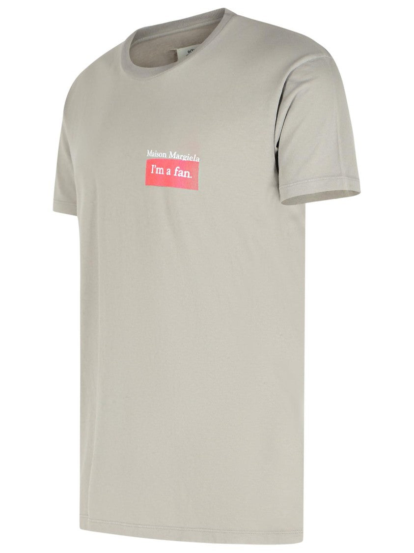 Maison Margiela Gray Cotton T-Shirt