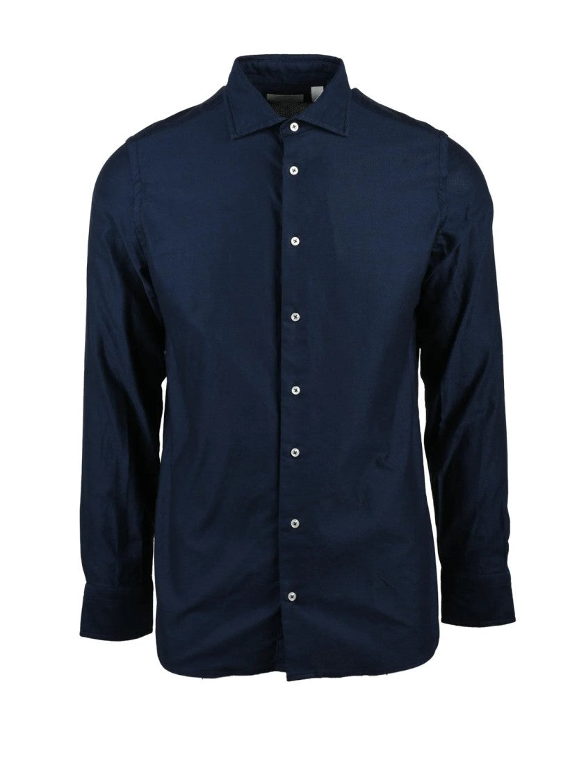 Altemflower Blue Tailored Cotton Shirt