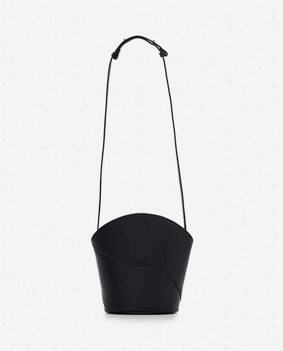 Maeden Oru Zip Leather Shoulder Bag