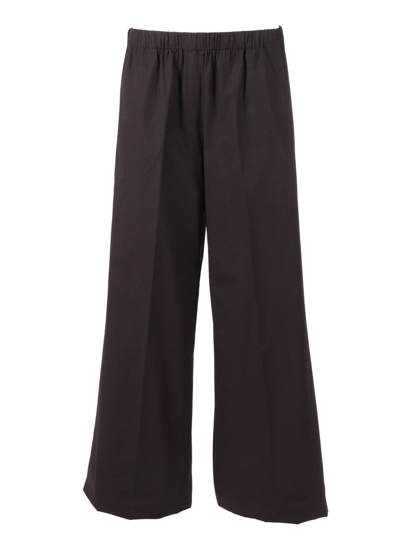 Antonelli Firenze Wide Leg Cropped Elastic Straight-Leg Pants