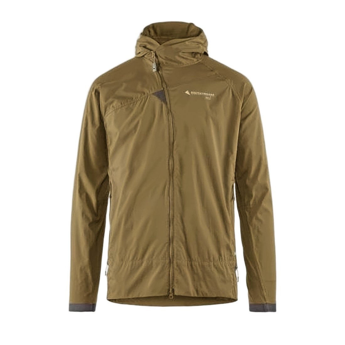 Klattermusen Lightweight Brown Jacket With Hood
