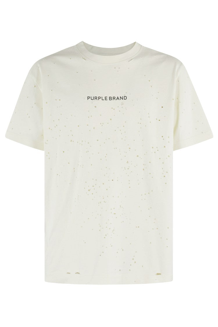 Purple Brand Hwt Jersey Ss Tee