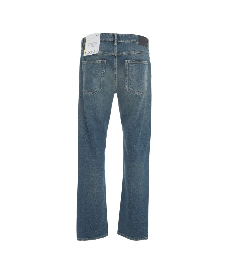Closed Straight Cut Jeans With Classic Five-Pocket Design