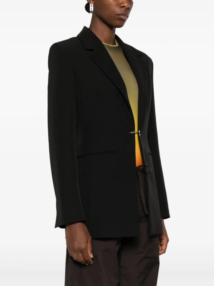 Moschino Tailored Women's Jacket With Structured Shoulders