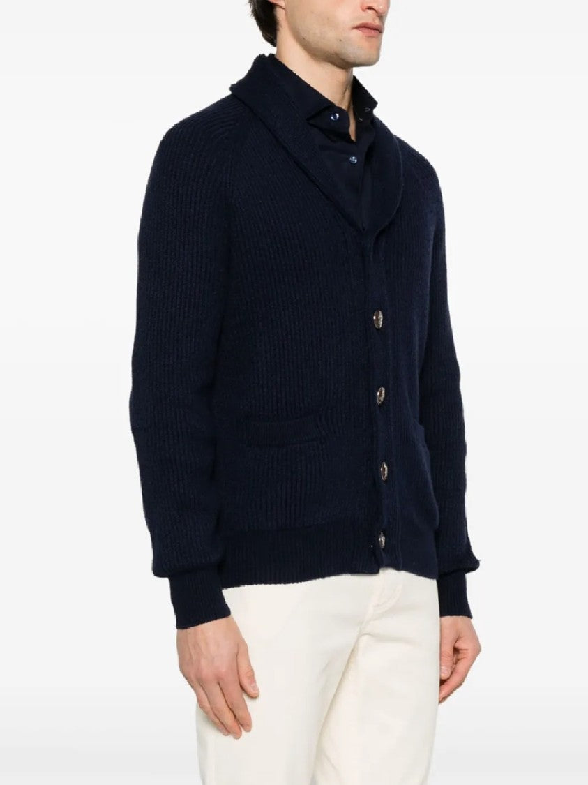Brunello Cucinelli Textured Knit Cardigan