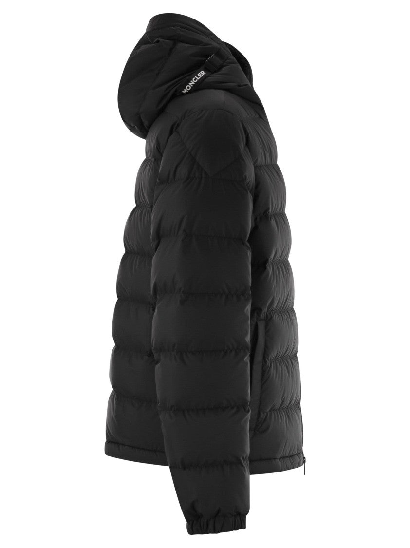 Moncler Laveraet - Short Down Jacket With Hood