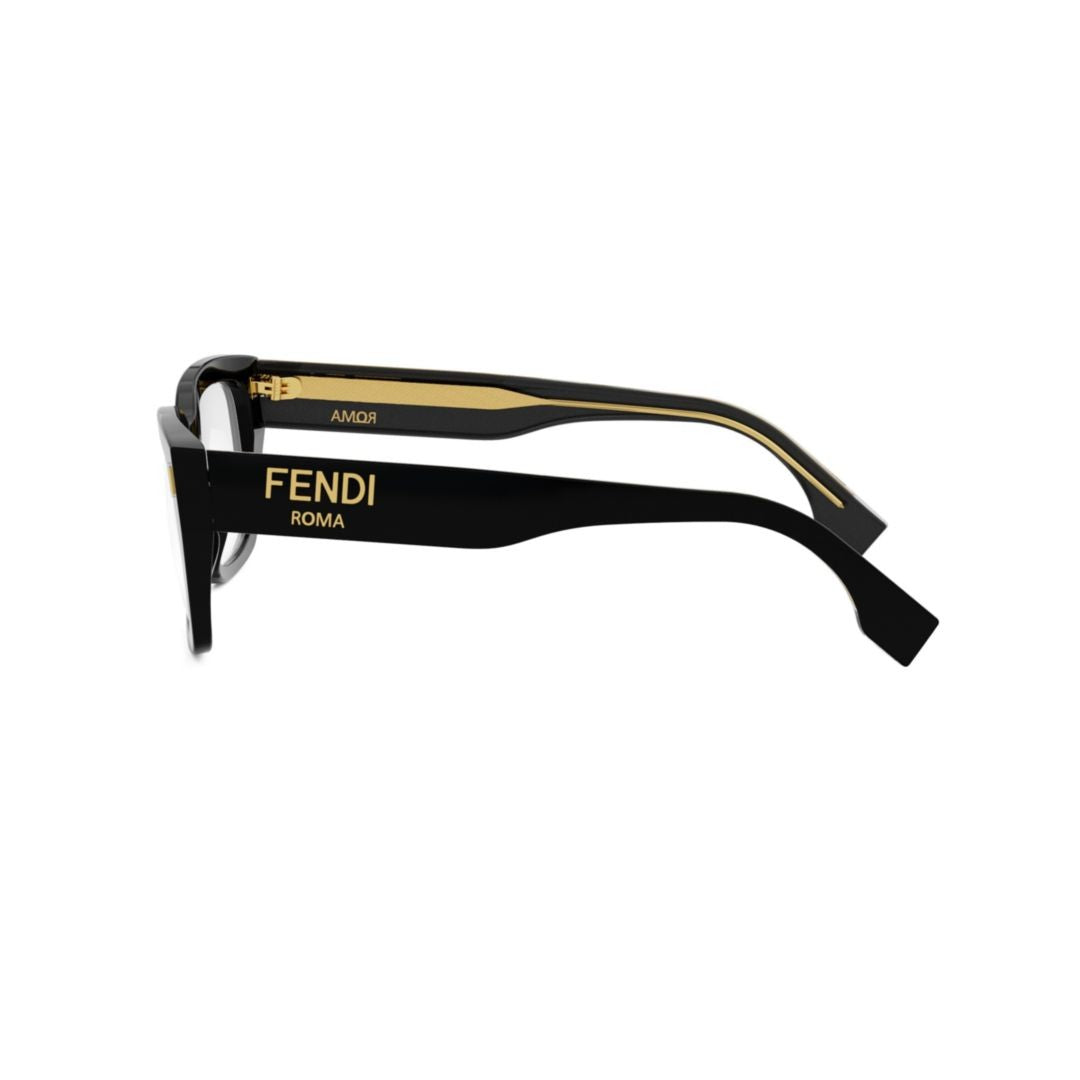 Fendi Fe50094i Rectangular Frame Eyeglasses