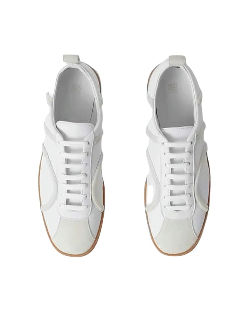 Totême Totême Low-Top Sneakers With Suede Accents