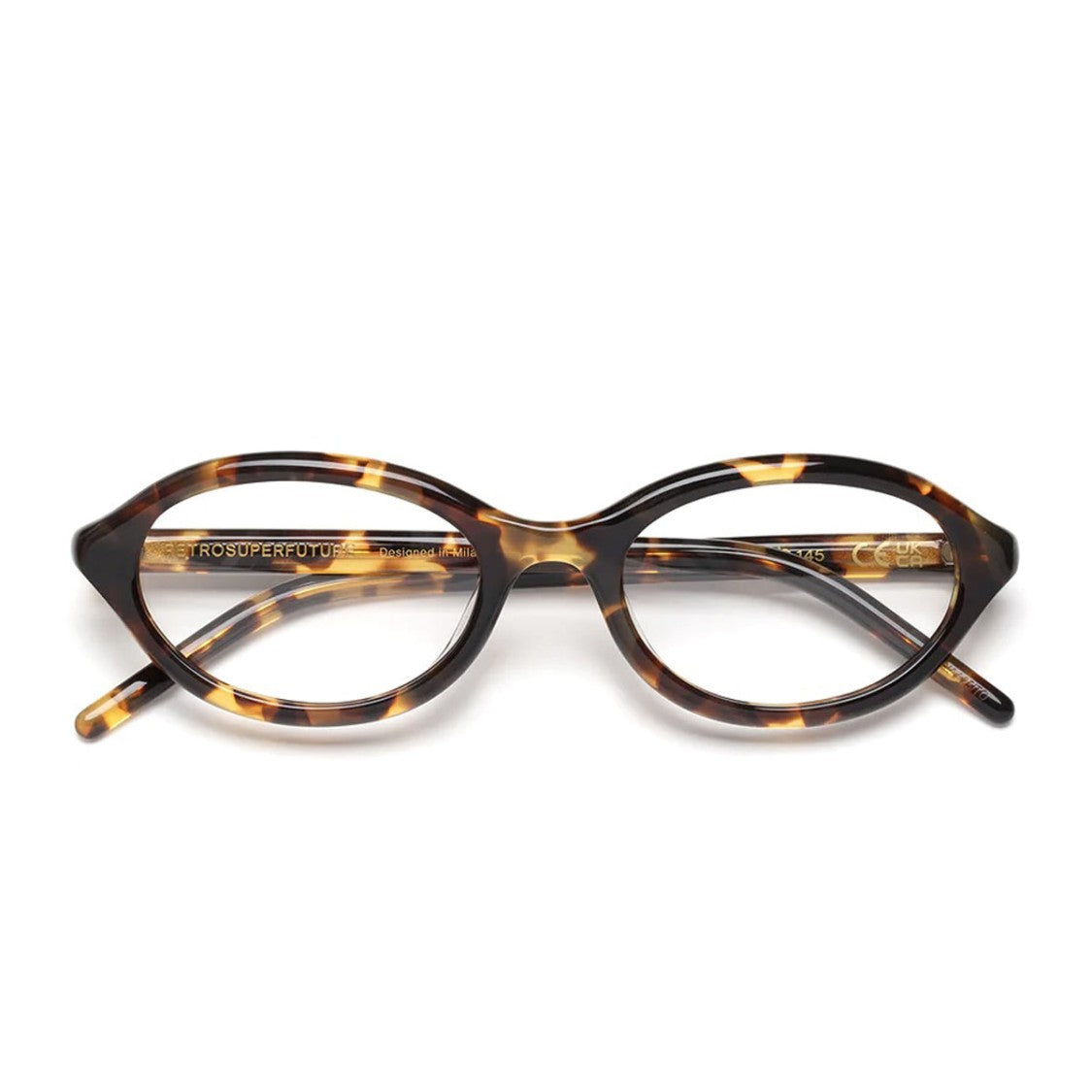 Retrosuperfuture Havana Numero 145 Acetate Glasses