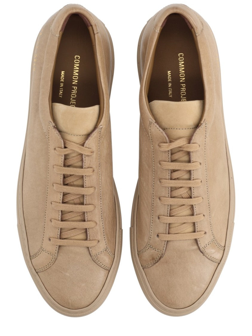 Common Projects Brown Leather Sneakers