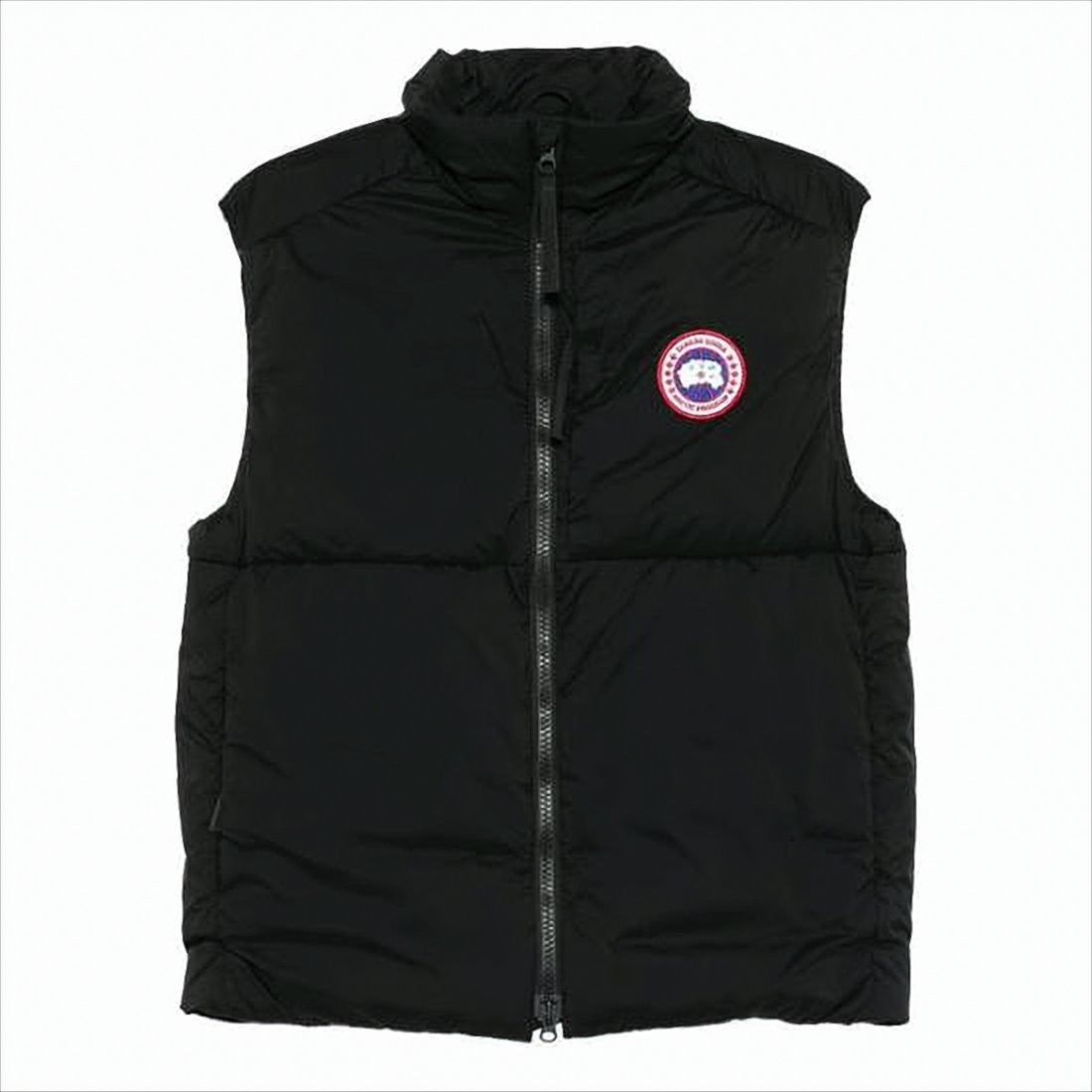 Canada Goose Padded High Collar Vest With Zipper Closure