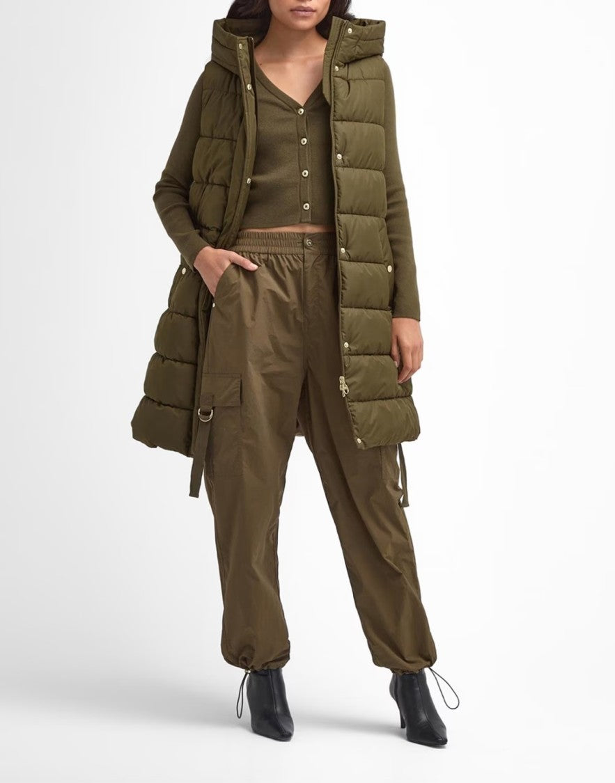 Barbour Greyson Puffer Long Gilet Jacket