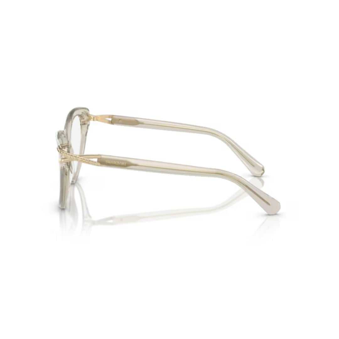 Swarovski 0Sk2030 Translucent Acetate Cat-Eye Eyeglasses