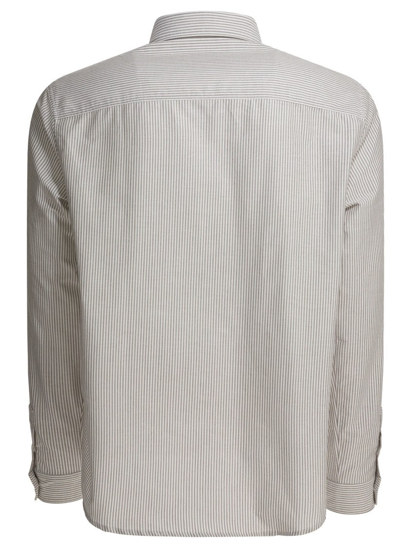A.P.C. Relaxed Oversize Shirt With Button-Down Collar