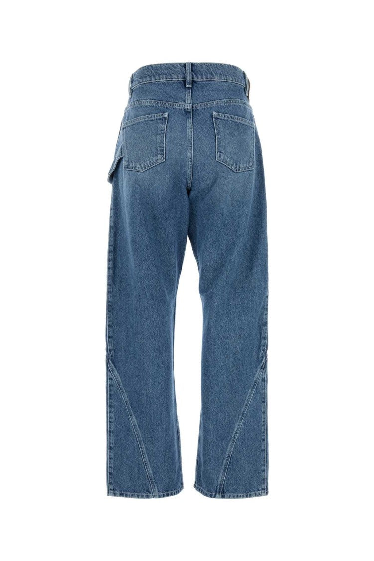 J. W. Anderson Wide Leg Relaxed Fit Denim Jeans