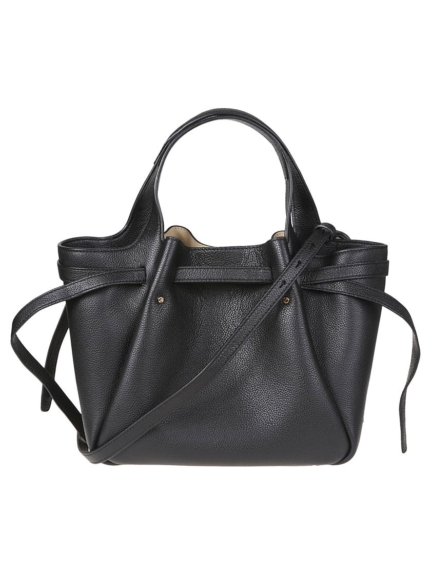 Tory Burch Small Romy Pebbled Leather Tote Bag