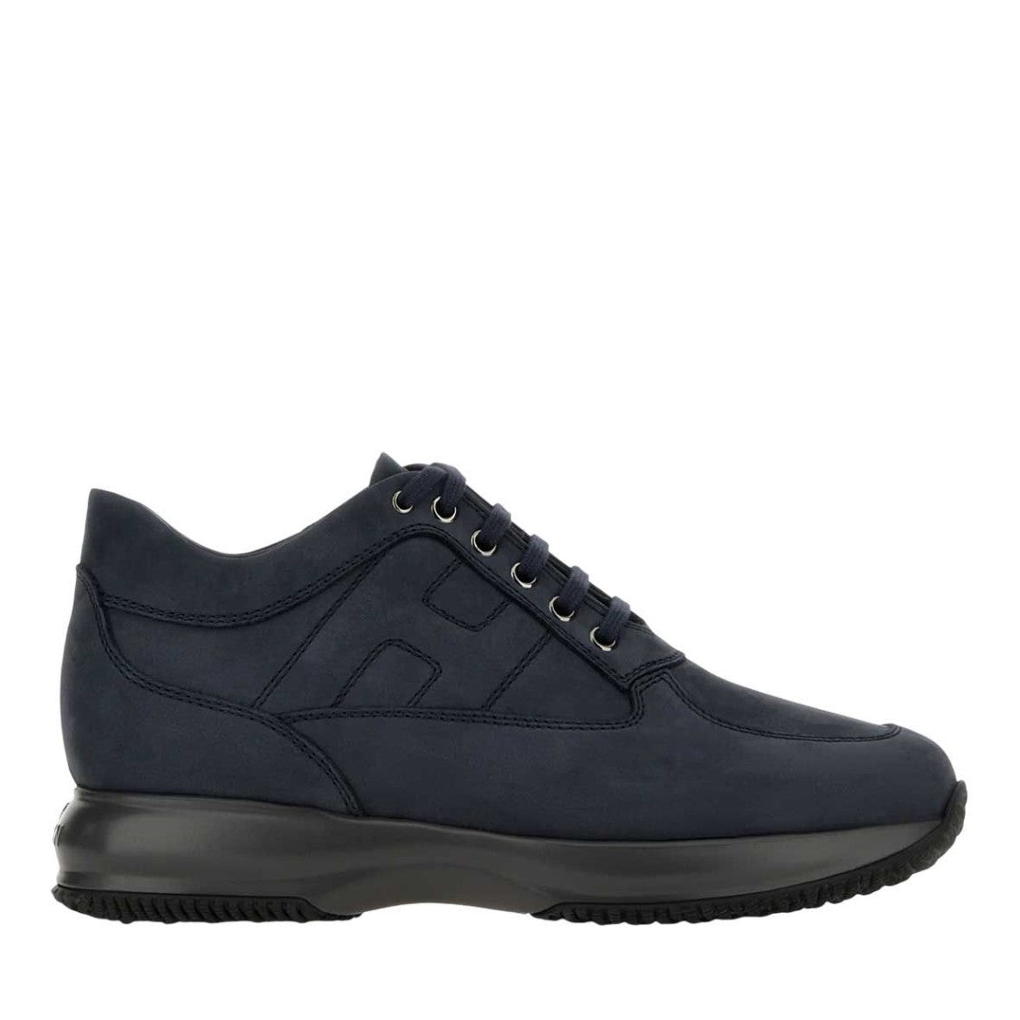 Hogan Contemporary Blue Calfskin Hogan Interactive Shoes