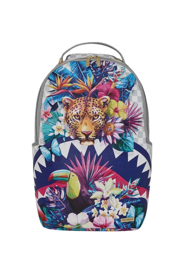 Sprayground Flowering Jungle Shark Backpack