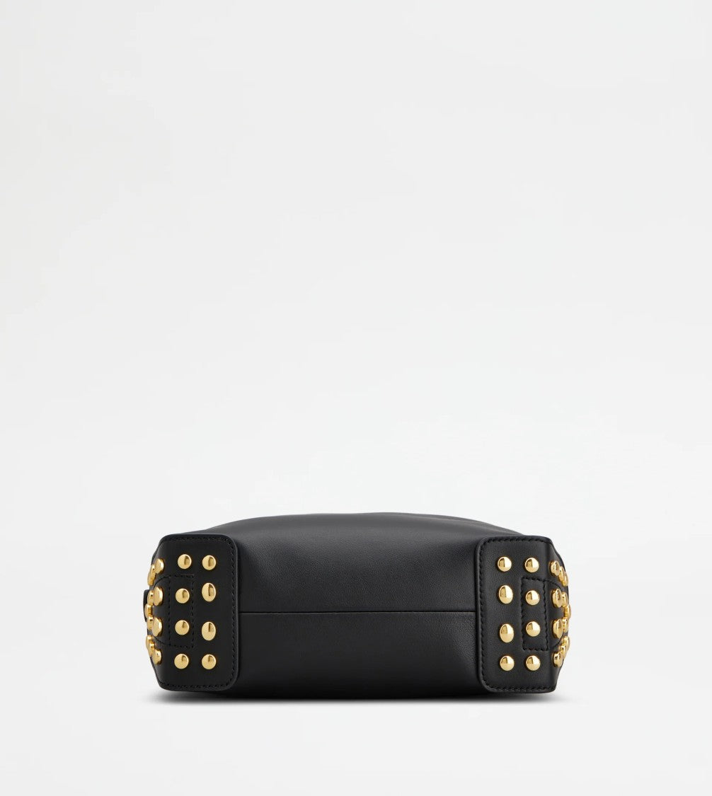 Tod's Gmt Sacca Mini Leather Bag – Black