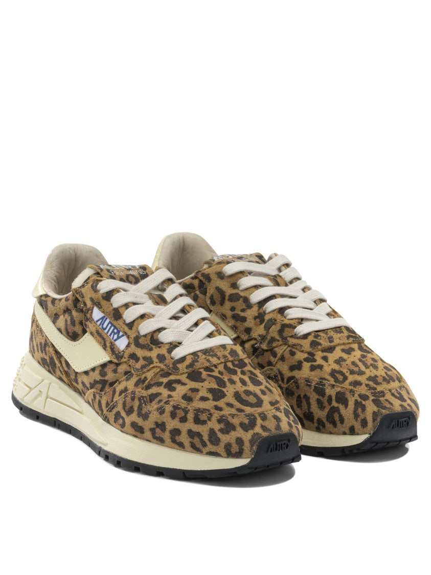 Autry Leopard Print Sneakers