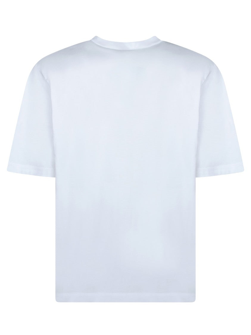Dsquared2 Cotton T-Shirt With Faded Logo Detail