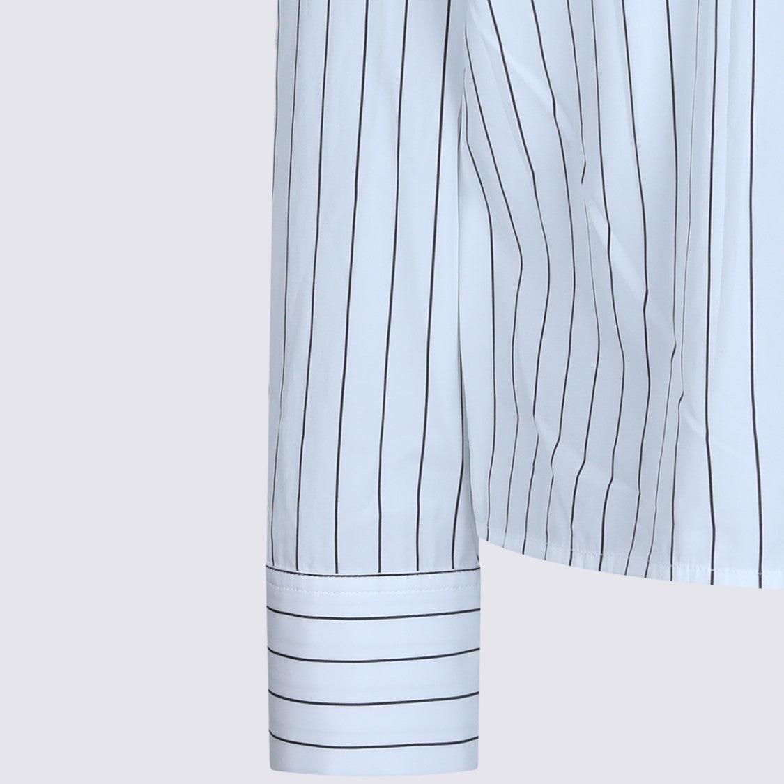 Jil Sander White And Blue Cotton Shirts