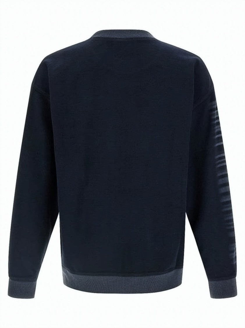 Diesel S-Boxt T1 Cotton Sweatshirt With Abstract Logo Design