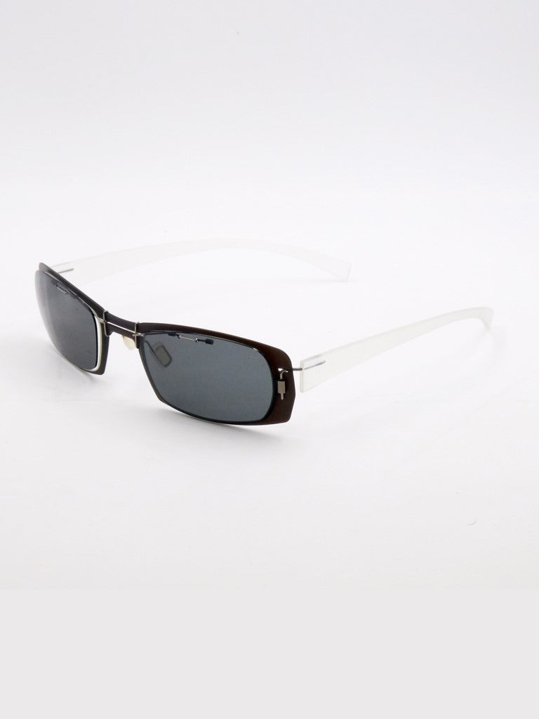Markus Black Metal And Titanium Sunglasses