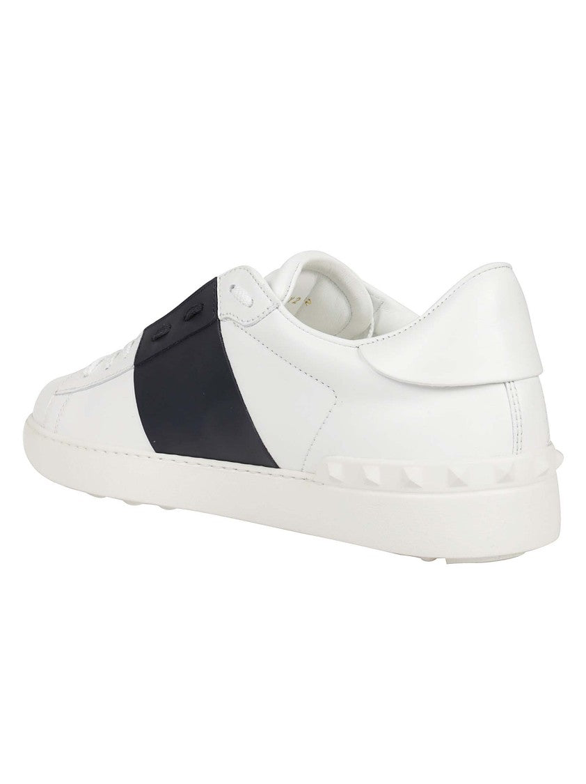Valentino White Calfskin Sneakers