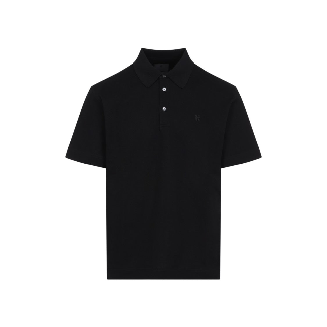 Givenchy Black Cotton Polo
