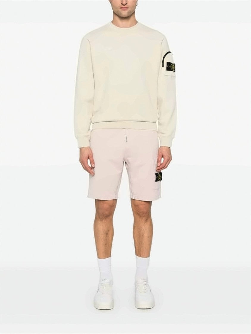 Stone Island Long-Sleeve Cotton T-Shirt With Patch Detail