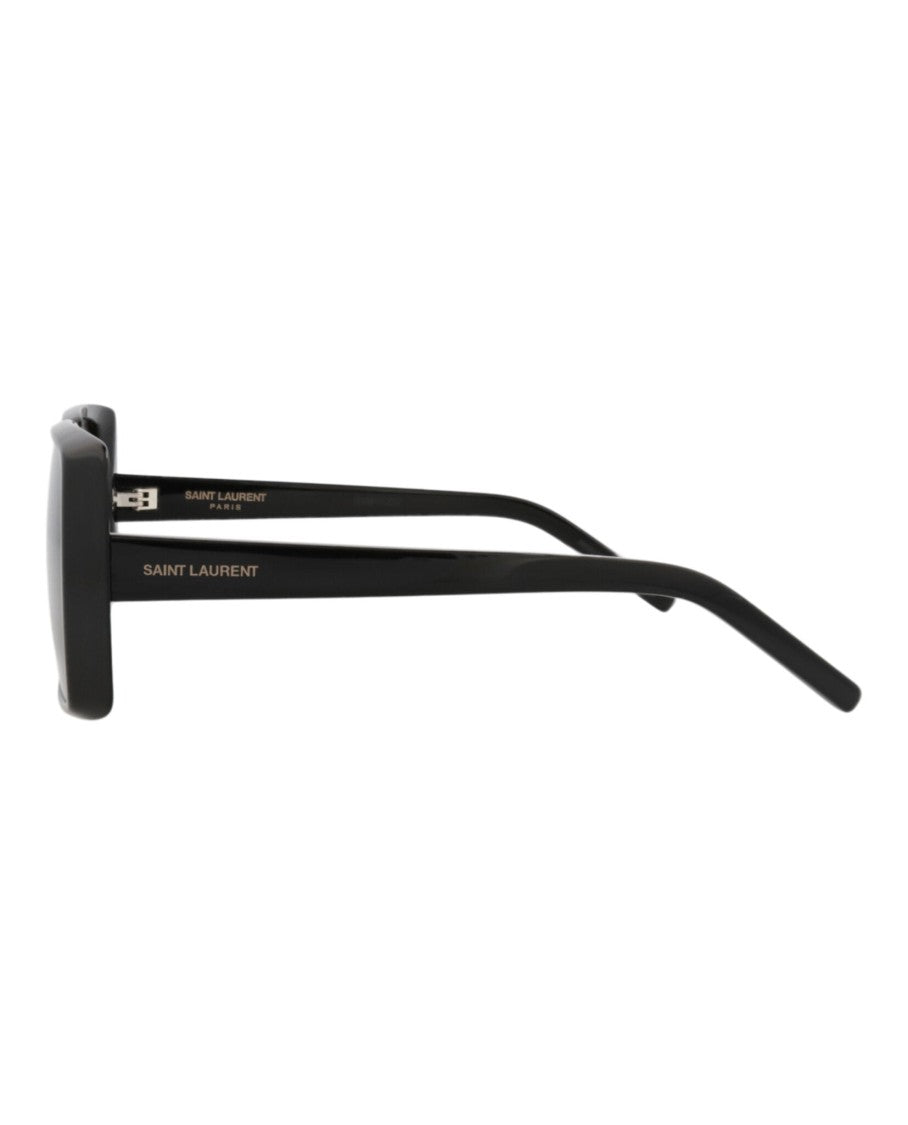 Saint Laurent Square-Frame Acetate Sunglasses