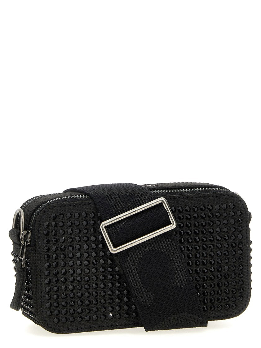Marc Jacobs 'The Crystal Canvas Snapshot' Crossbody Bag