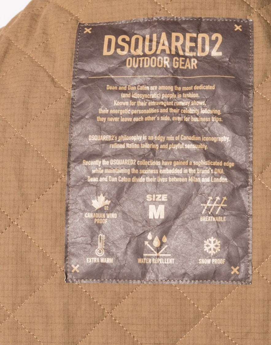 Dsquared2 Reversible Quilted Vest Jacket