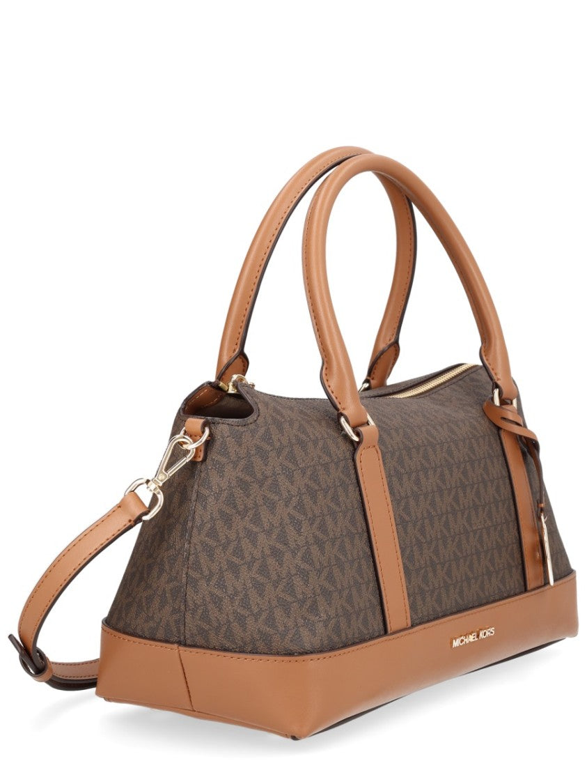 Michael Michael Kors Andie Monogram Cylindrical Silhouette Handbag