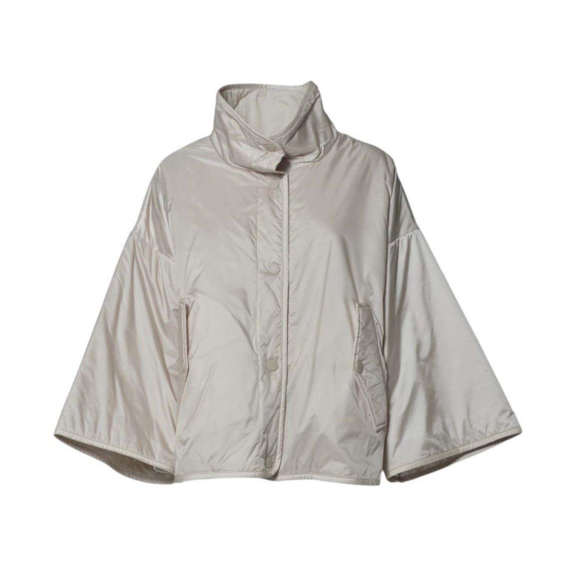 Max Mara Relaxed Oversized Jacket With High Collar