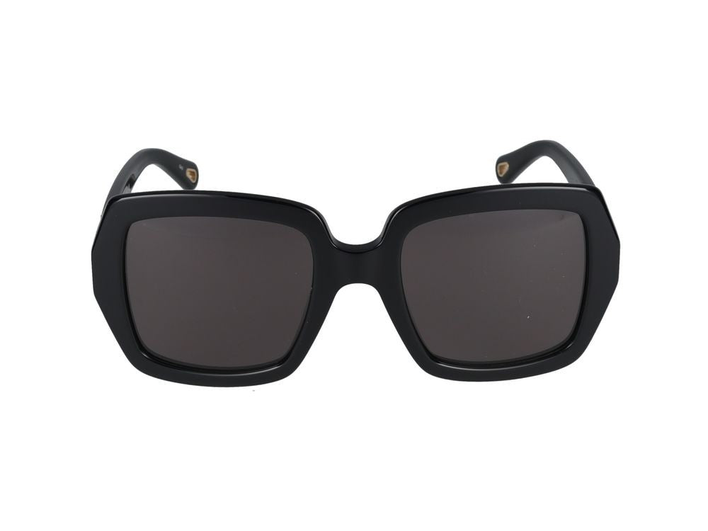 Chloé Sunglasses Chloé Ch0301s 001 Black Black Grey 52/22/140
