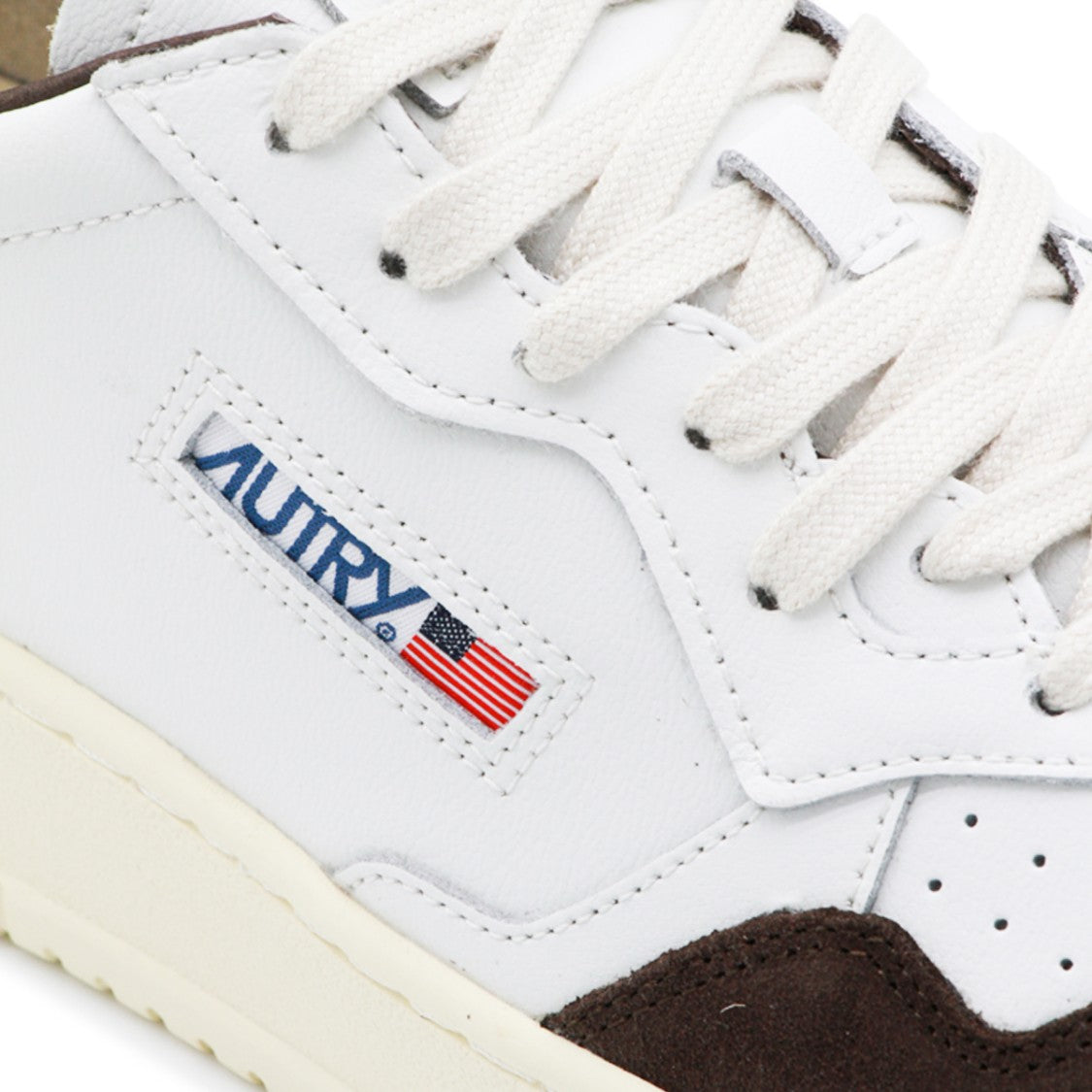 Autry White Leather Medalist Sneakers