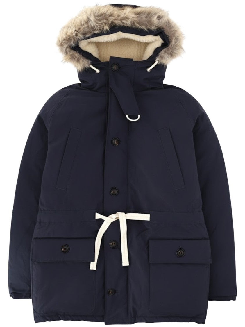 Nigel Cabourn Everest Faux Fur Hooded Parka