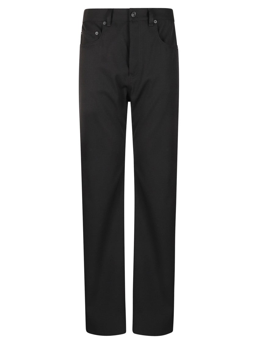 Balenciaga Straight-Leg Trousers With Classic Five-Pocket Design