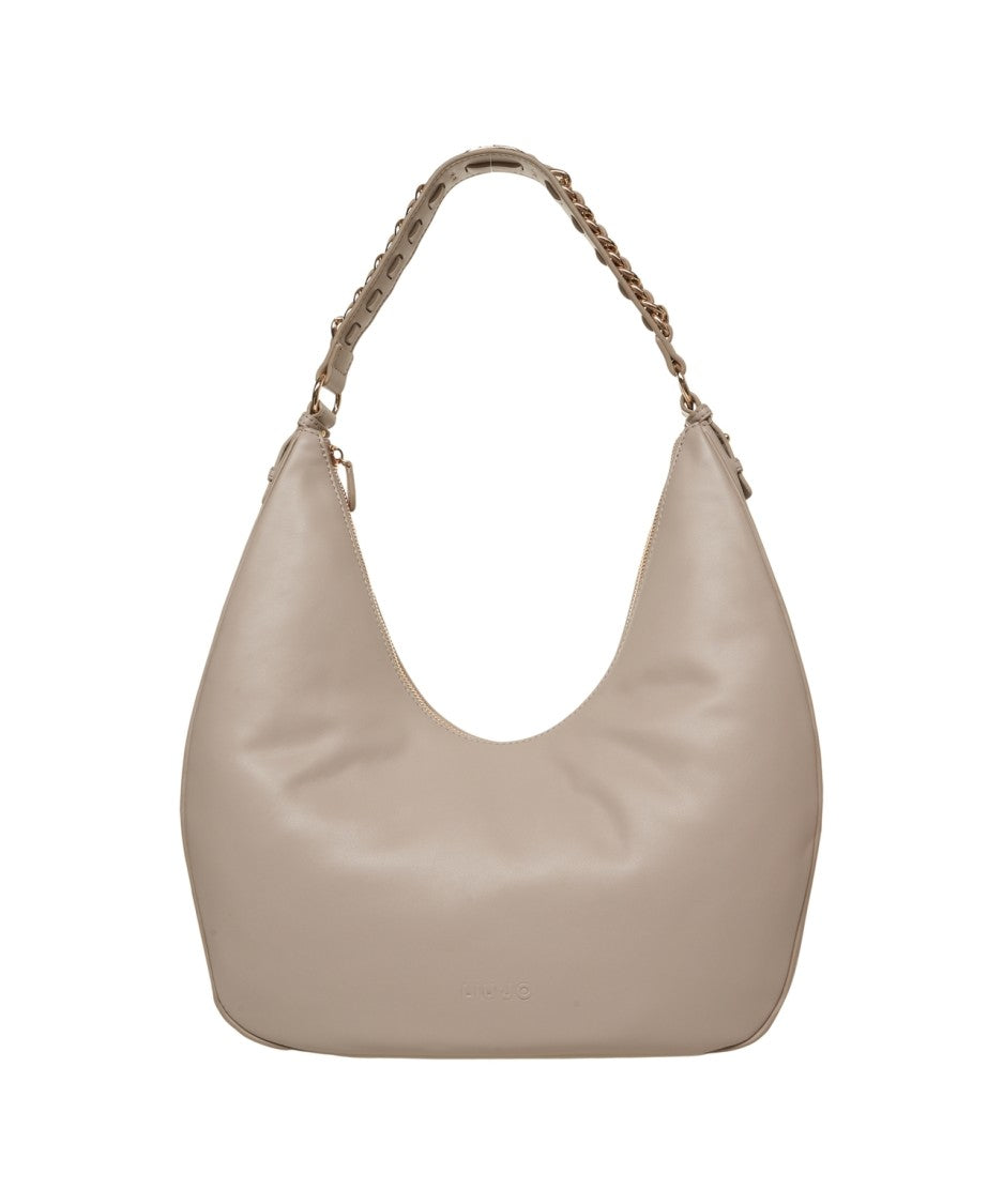 Liu Jo Spacious Leather Shoulder Bag